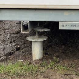 Pieu de 1000 mm en acier galvanisé