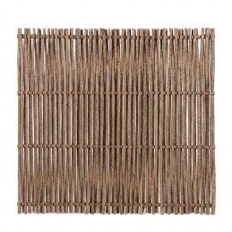 Panneau noisetier en tressage vertical