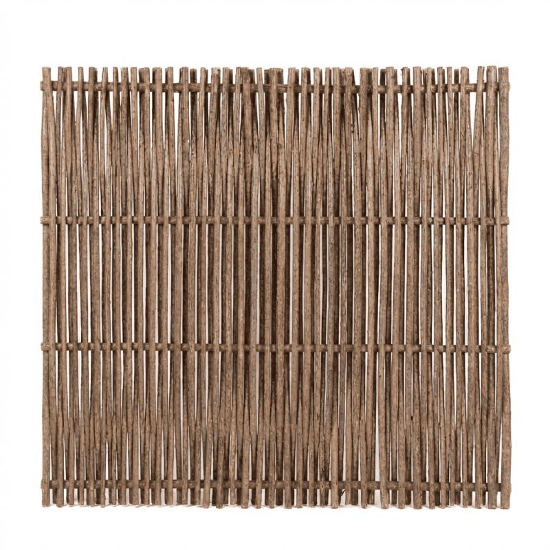 Panneau cloture noisetier en tressage vertical - 3 tailles disponibles