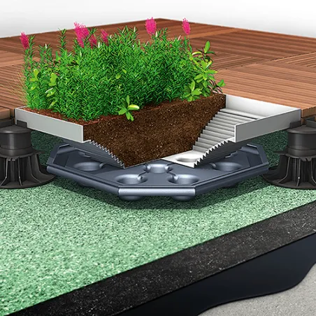 Sopradalle pour végétaux - 60x60