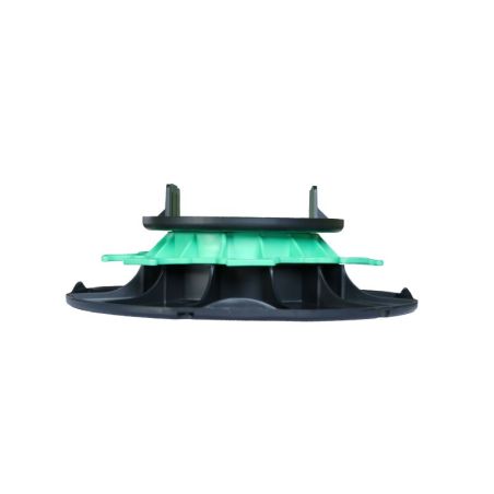 Timber pedestal 50/80 mm for wooden deck - Essentiel Jouplast