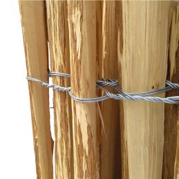 Rouleau de ganivelle en châtaignier - L5m00 - EC 3-4cm