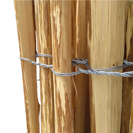 Rouleau de ganivelle en châtaignier - L5m00 - EC 3-4cm