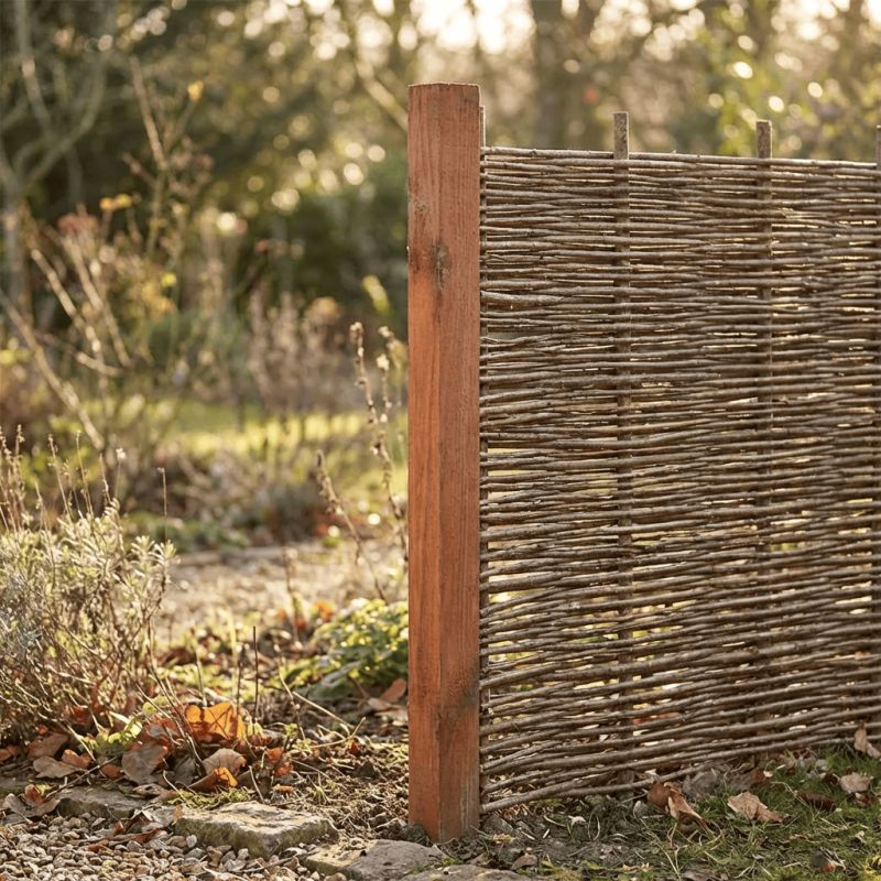 Poteau bois carré 9x9cm autoclave classe 4 pour cloture