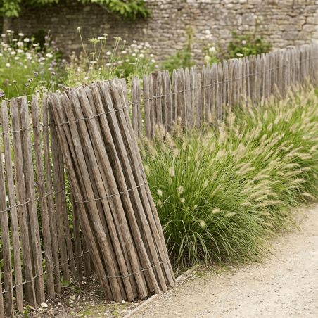 Ganivelle en châtaignier - Rouleau de 5ml