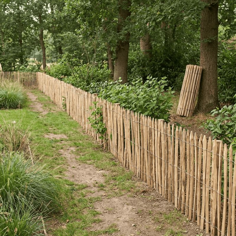 Ganivelle en châtaignier - Rouleau de 5ml