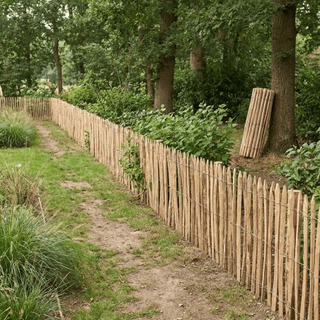 Ganivelle en châtaignier - Rouleau de 5ml