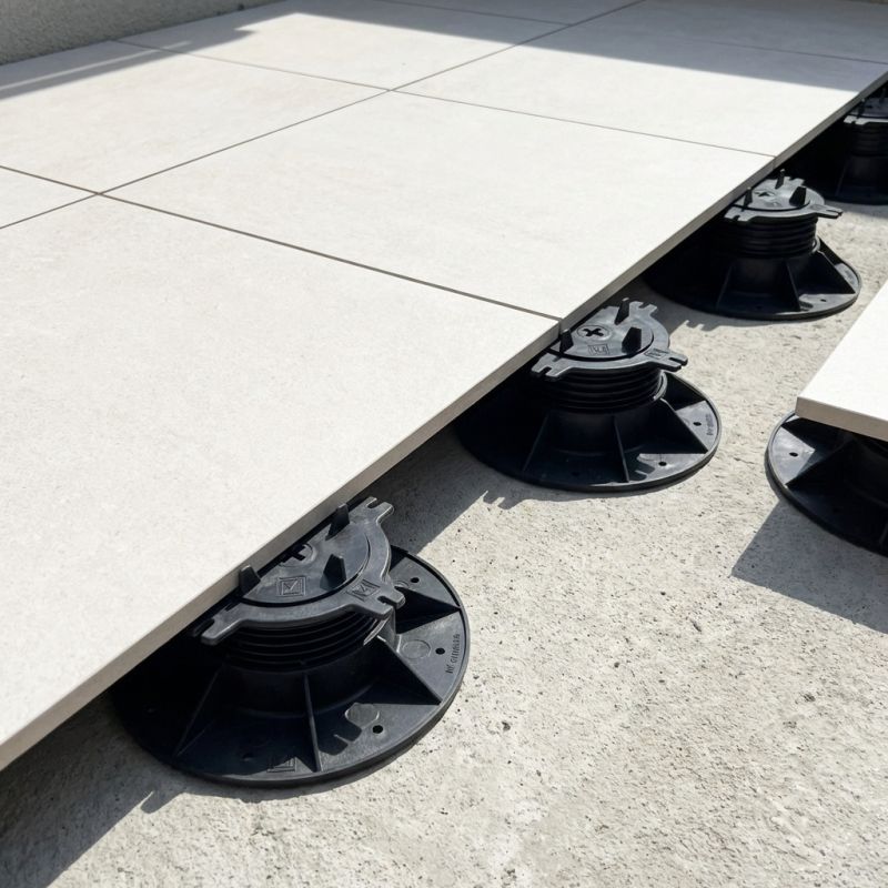 Plot dalle H20 réglable de 20 à 30 mm - Ailettes 2 mm