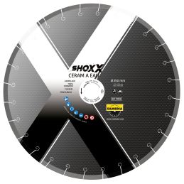 Disque diamant - Shoxx Ceram à eau - 300mm