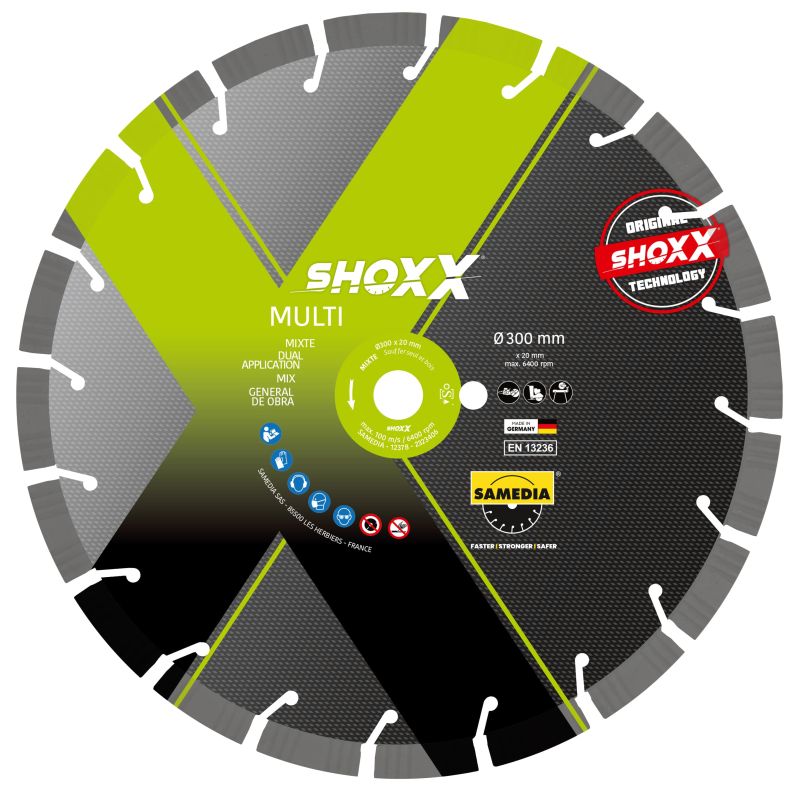 Disque diamant - Shoxx MX13 - 300mm