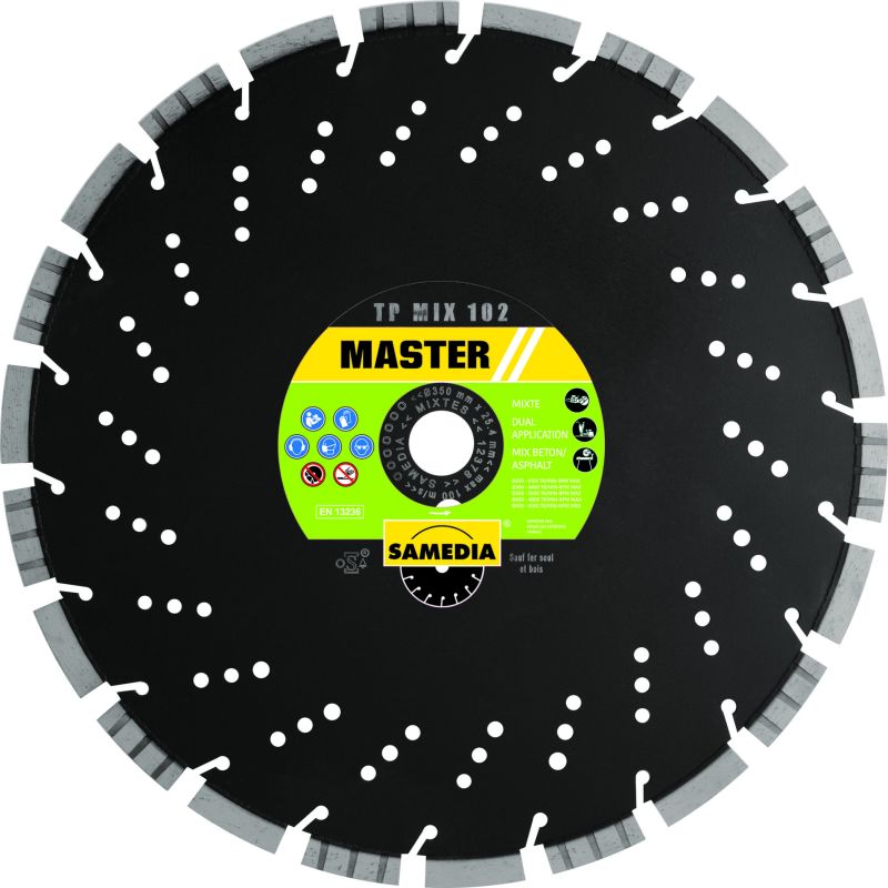 Disque diamant - Technic TP MIX 102 - 300mm