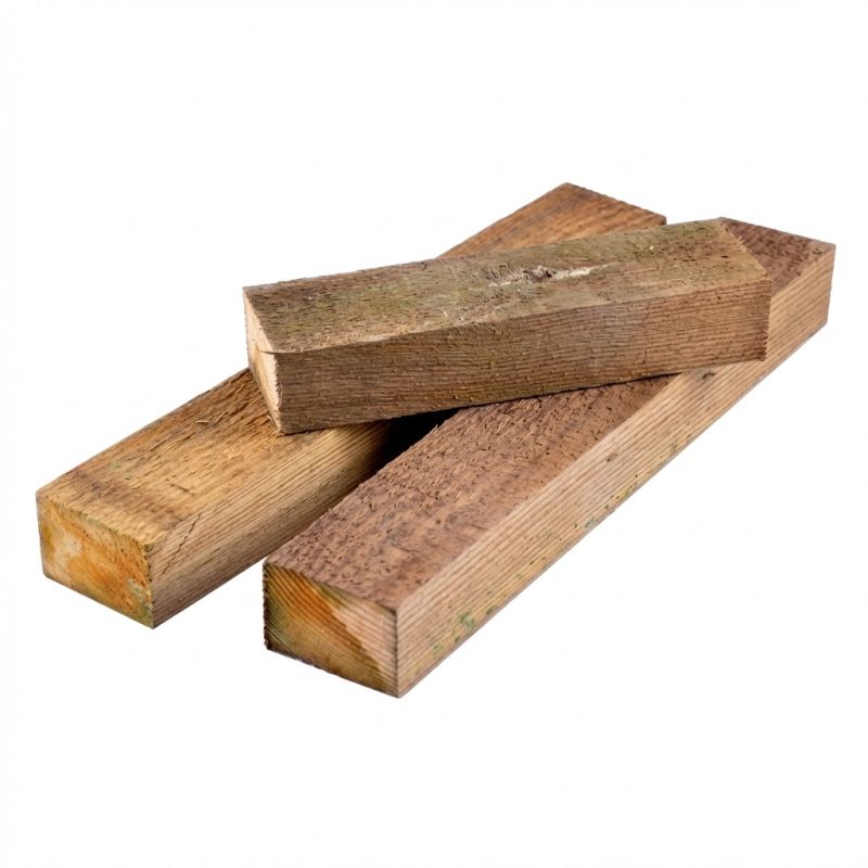 Lot de 3 lambourdes en bois pour escalier Modulesca - Jouplast