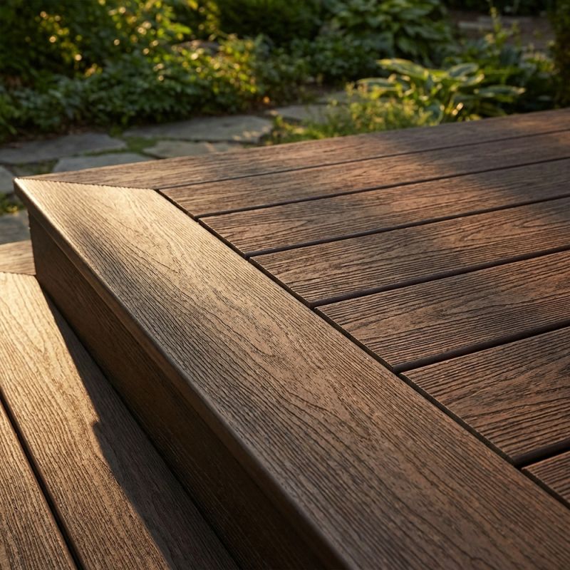 Lame composite "IPE" 23 x 138 x 4000 mm - Fiberdeck