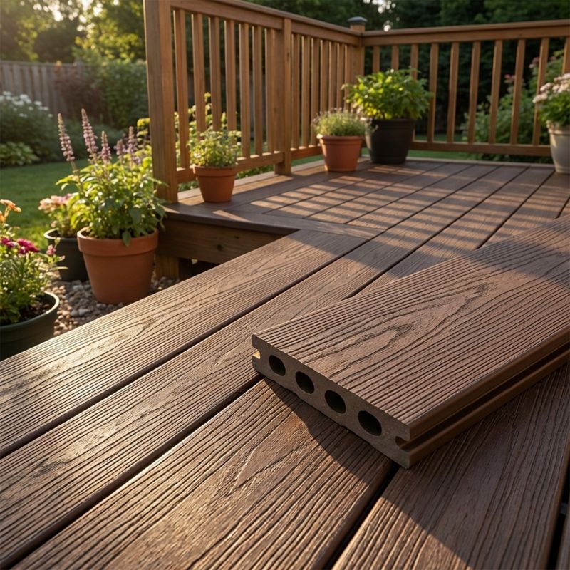 Lame composite "IPE" 23 x 138 x 4000 mm - Fiberdeck