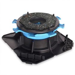 Soporte regulable estándar Cleman para terrazas 55/80 mm - JOUPLAST