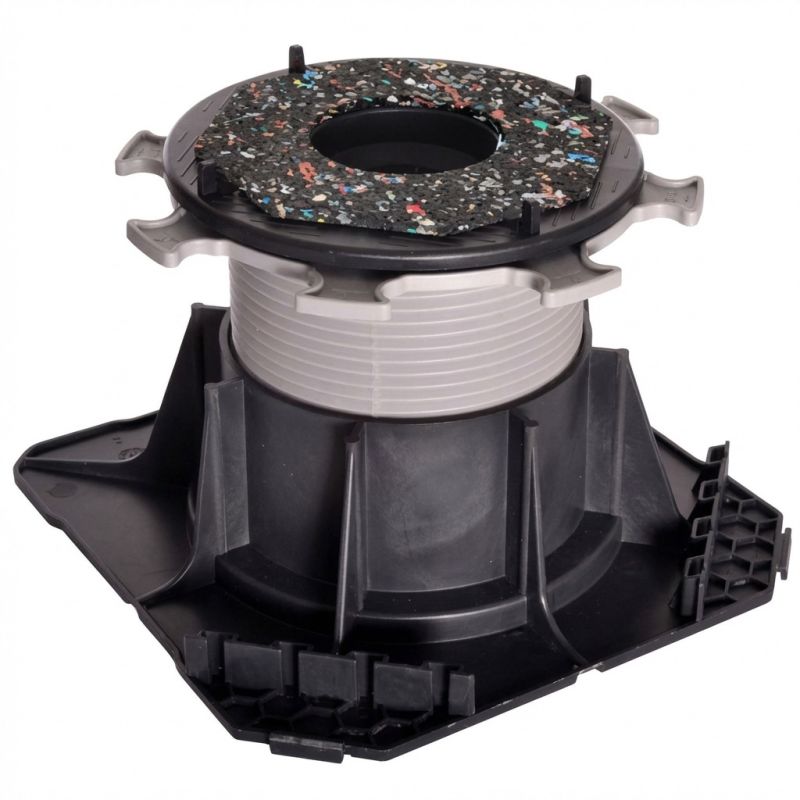 Plot réglable H80-130 autonivelant Cleman pour terrasse dalle