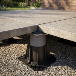 Soporte autonivelante regulable para terrazas de baldosas 130/230 mm Cleman - JOUPLAST