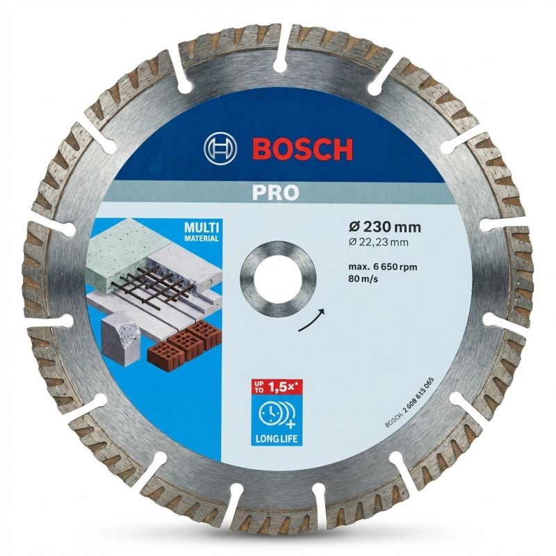Disque dimaant Bosch - 230mm multi-matériaux