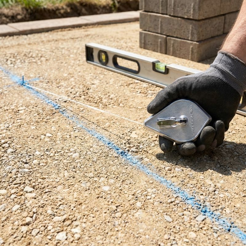 Cordeau à tracer - aluminium