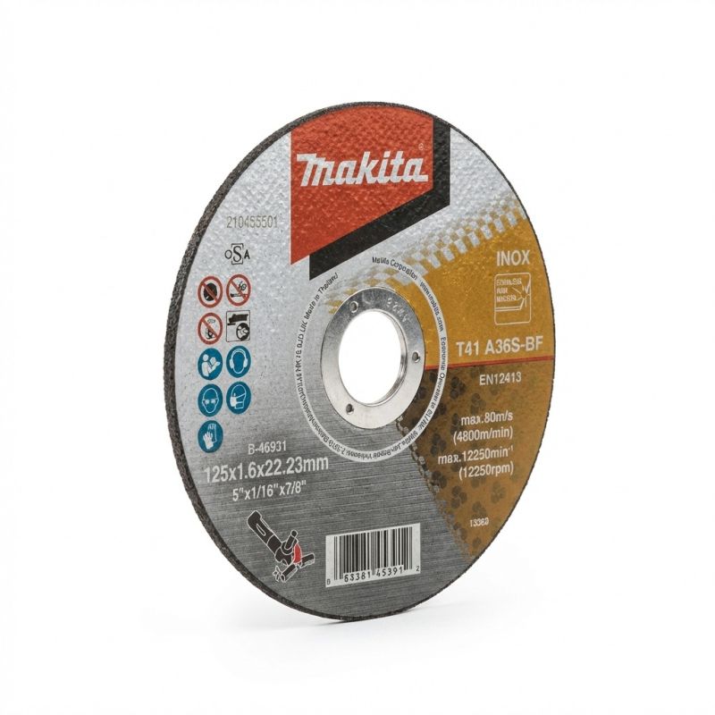 Disque à tronçonner acier - 125mm x 1.6mm