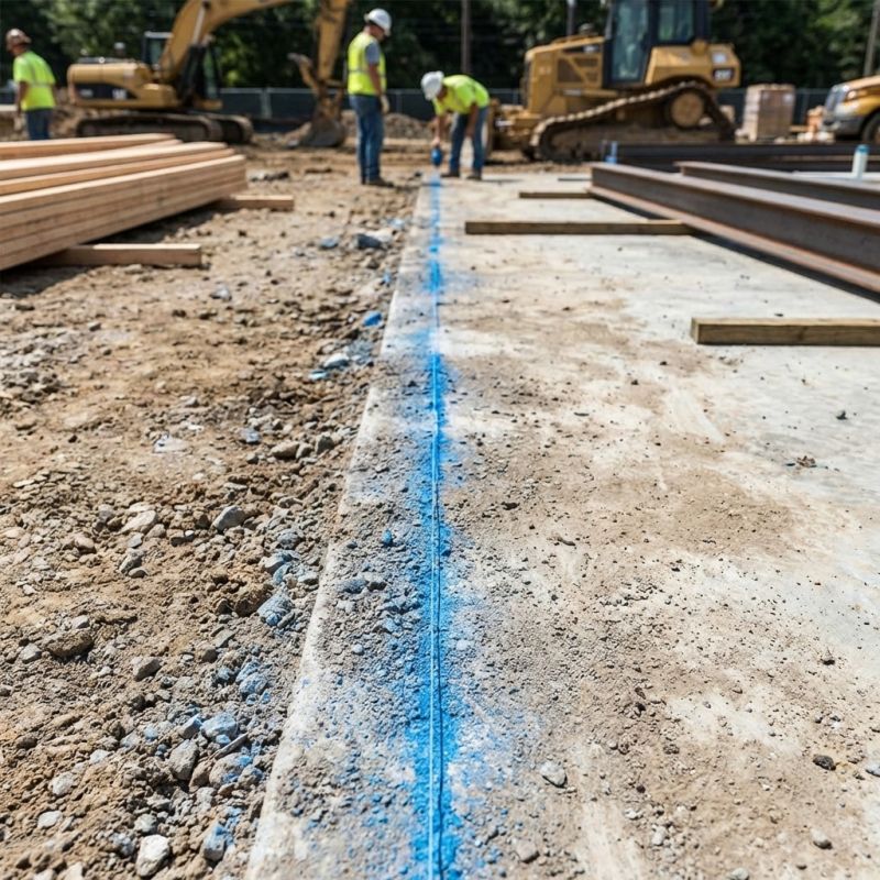 Poudre de traçage bleu 100 g