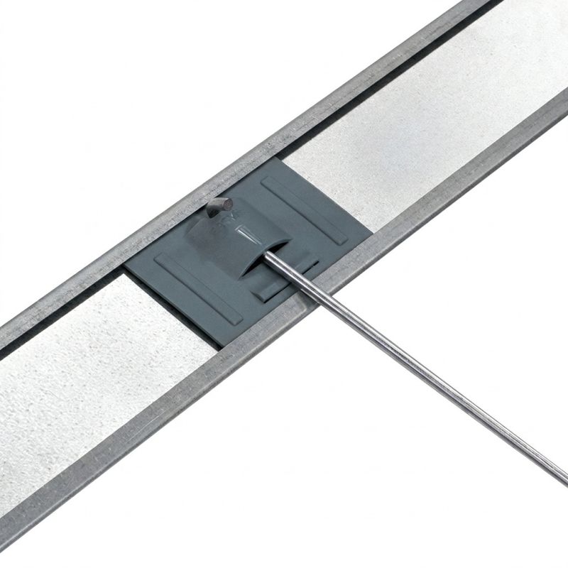 Bordure EASYFIX LI 100 Galva - Longueur 120cm X Hauteur 10cm