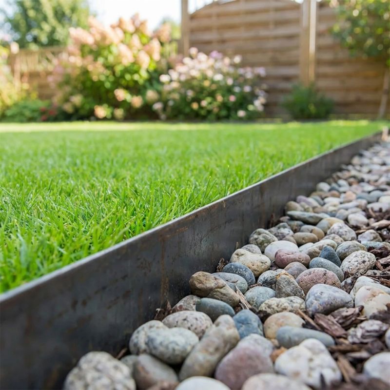 Bordure EASYFIX LI 100 Galva - Longueur 120cm X Hauteur 10cm