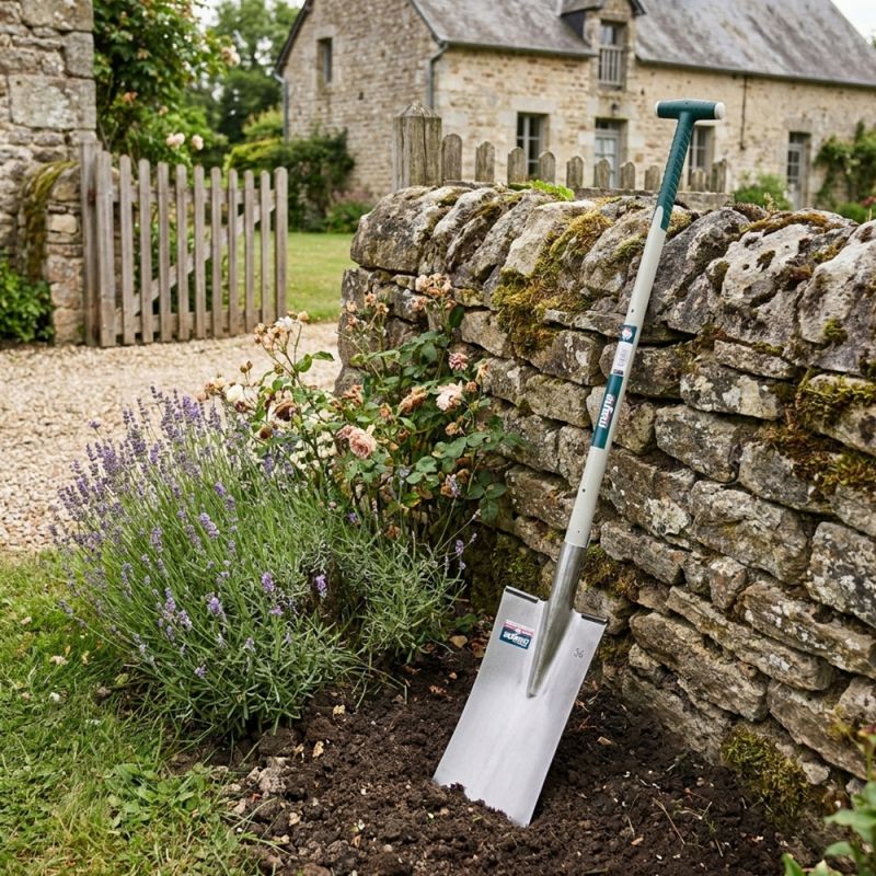 Louchet terrassier avec manche résine - 36cm