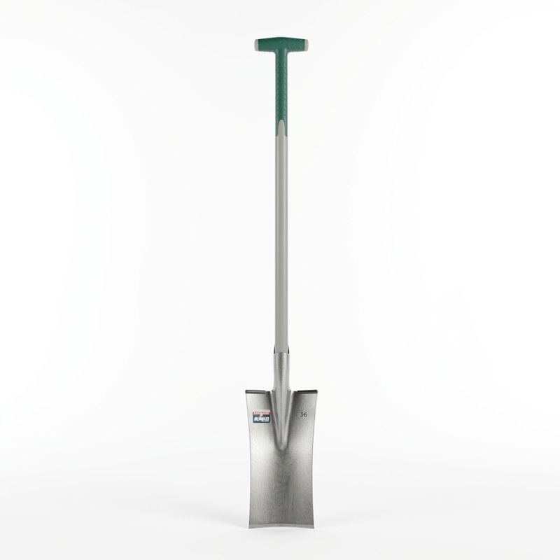 Louchet terrassier avec manche résine - 36cm