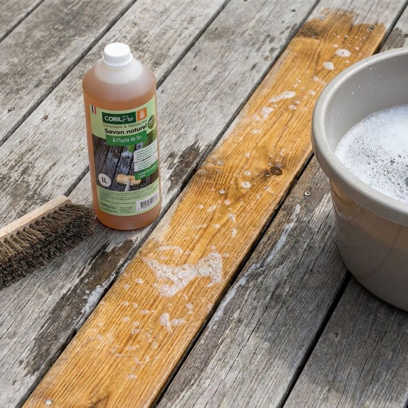 Savon naturel à base d’huile de lin – 1L