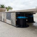Support habillage de plots terrasse - JOUPLAST