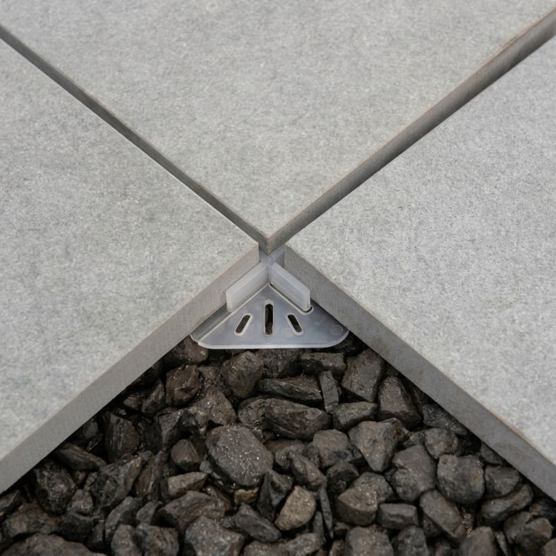 Lot 48 croisillons stabilisateur Jouplast CrossDalle 3 mm pour dalle céramique