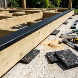 Isolating pad for joist - Jouplast