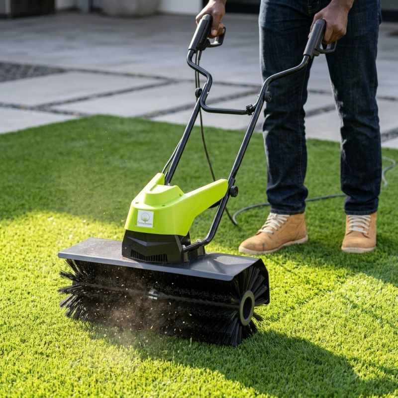 Brosse rotative pour gazon synthétique - Green Avenue