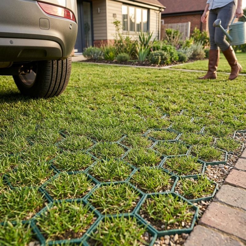 GREENPLAC® Dalle pour gazon 591x378x40 mm - 0.22m²