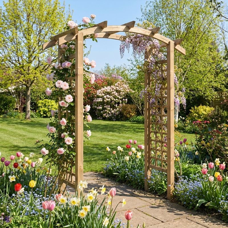 Arche de jardin bois - Céleste
