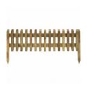 Bordure bois jardin Pika 30mm - Délimitation parterre 112 x 28 cm