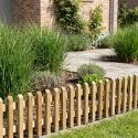 Bordure bois jardin Pika 30mm - Délimitation parterre 112 x 28 cm