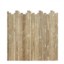 Panneau bois extérieur Cleveland épaisseur 30mm - 180 x 182 cm