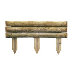 Bordure retenue de terre en bois Sauvage 50mm