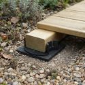 Plot terrasse bois fixe 10 mm - Solidor