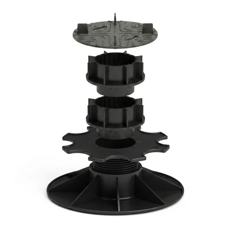 Plot terrasse dalle 23 à 440 mm - Tête nue - Solidor