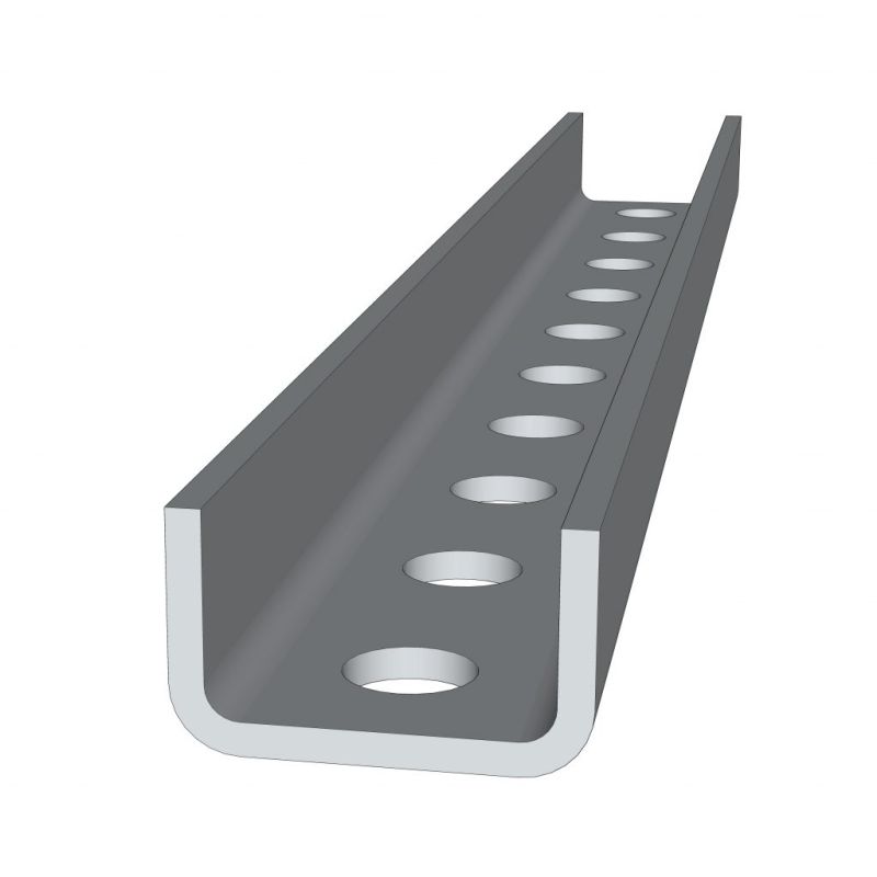 Pièce métallique en U pour profilé C - Weasyfix
