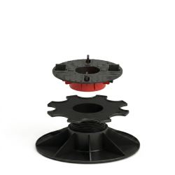 Plot terrasse dalle 46 à 463 mm - Réglable par le dessus - Sans cale amortisseur - Solidor