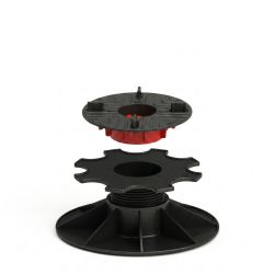 Plot terrasse dalle 46à 463 mm - Réglable par le dessus - Autonivelant - Sans cale amortisseur - Solidor