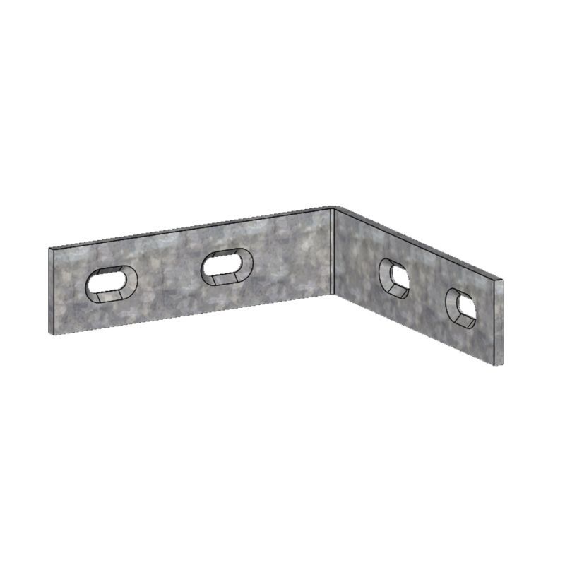 Connecteur latéral pour lambourde Deqsol - Inox - Solidor