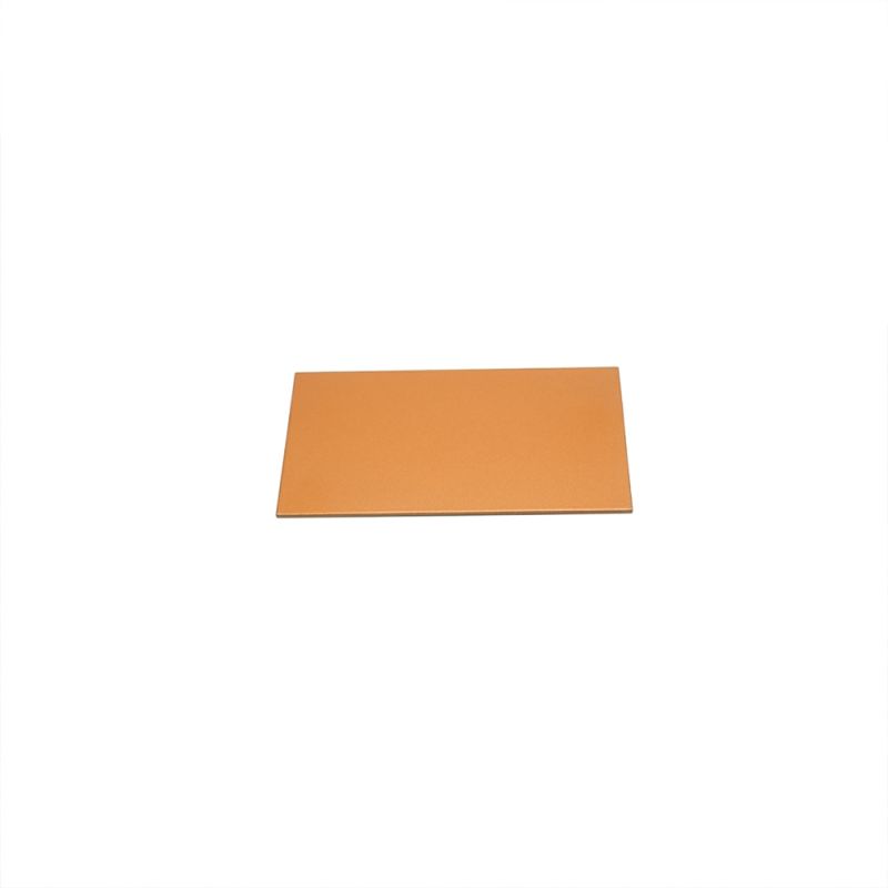 Plaque de liaison finition - Acier corten - Solidor