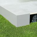 Plaque de liaison finition - Gris clair - Solidor