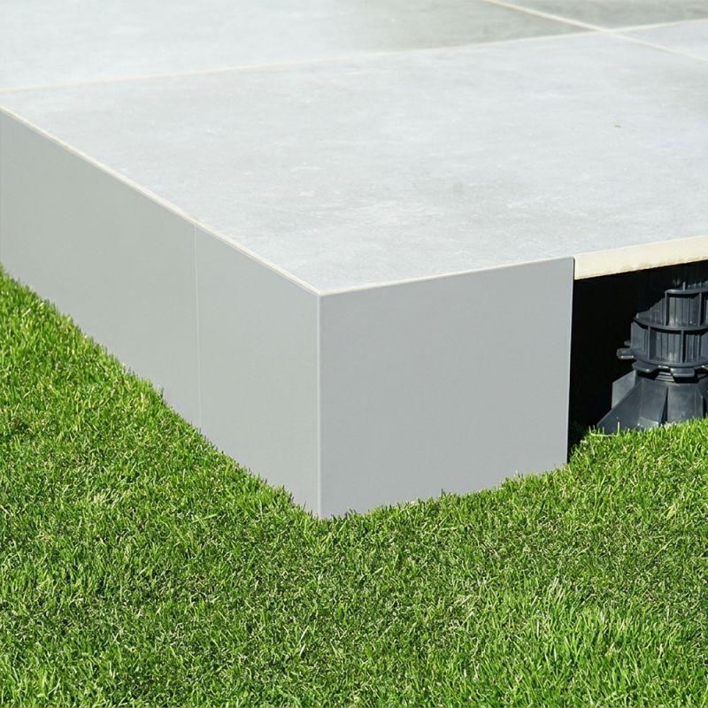 Plaque de liaison finition - Gris clair - Solidor