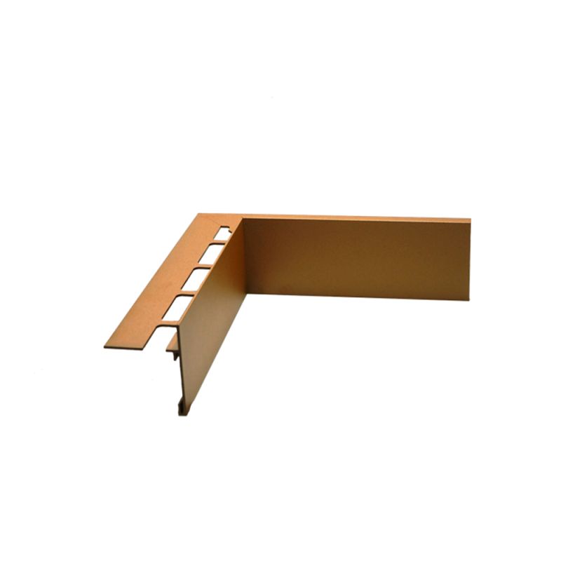 Profil de finition d'angle entrant - Acier corten - Solidor
